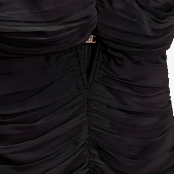 ♥️Valentines ♥️Sexy black mini dress Zara NWT - Picture 2 of 7